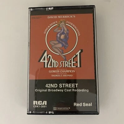 42nd Street Original Broadway Cast Recording (1980 Cassette) - Image 1 of 4