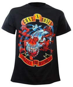 Nuovo: GUNS N' ROSES - T-shirt uomo Appetite Avenger Banner Toxic [S, M] - Foto 1 di 1