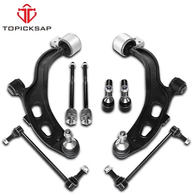 Комплект передних нижних рычагов управления 8 шт для 2013-2016 Ford Taurus 12-15 Flex MKS MKT - Изображение 1 из 4