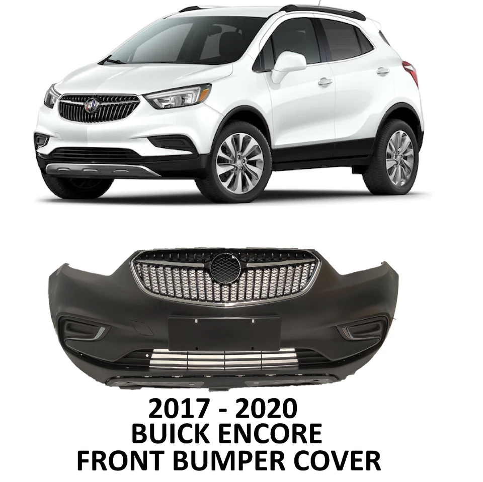 2017 2018 2019 2020 21+ parachoques delantero Buick Encore completo con parrillas juego nuevo Foto 1 de 4