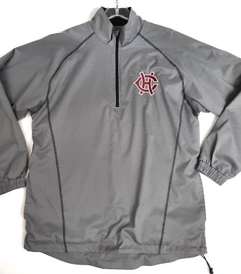 Chaqueta cortavientos para hombre Mizuno XL Underline Harrison Central Highschool 1/4 cremallera Foto 1 de 4