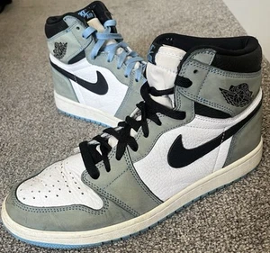 Nike Air Jordan 1 Retro High OG University Blue Size UK 8 / EU 42.5 (555088-134) - Picture 1 of 9