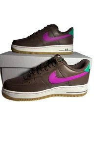 Nike Air Force 1 '07 Baroque Brown / Vivid Purple IM2368 237 - Size 9 - Picture 1 of 6