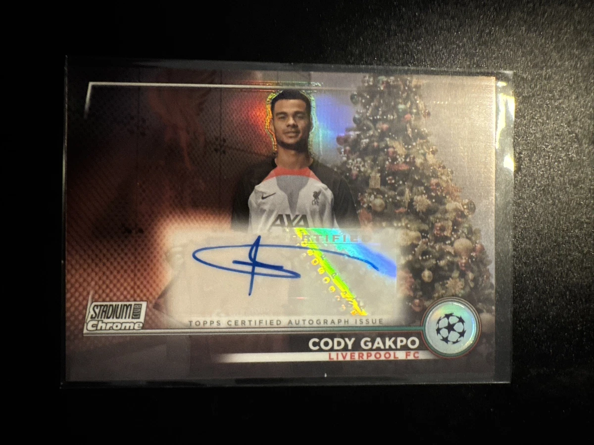 22-23 Topps Stadium CODY GAKPO 直筆サインカード 22-23 Topps Stadium CODY GAKPO 直筆サインカード 22-23 Topps
