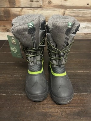 Botas Kamik Kids' Luke 6 em carvão - Imagem 1 de 4