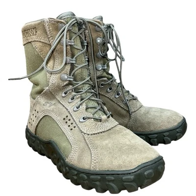 Bota militar Rocky para hombre talla 8W S2V táctica operaciones especiales hecha en EE. UU. verde salvia Foto 1 de 4