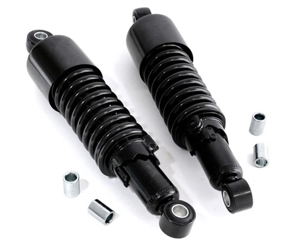 WTMT GMBH (ORIGINAL OE) Stoßdämpfer progressiv einstellbar schwarz für Harley Honda Suzuki Tieferlegung