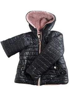 Michael Kors Faux Lined Puffer Jacket Coat Youth Girl 7/8 - Picture 1 of 7