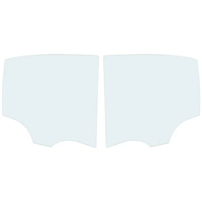 Door Glasses Set of 2 Rear Driver & Passenger Side for 330 320 3 Series 328 Pair Foto 1 de 4