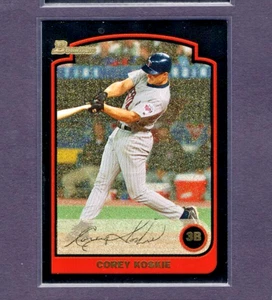 2003 BOWMAN METALLIC GOLD VETERAN PROTOTYPE #144 COREY KOSKIE TWIN ONLY MADE 1/1 - Picture 1 of 2