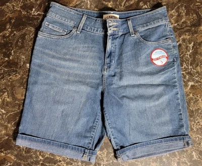 Pantalones Cortos de Jean Bermudas Vintage Nuevos con Etiquetas Levi Strauss Signature Mujer Talla 14 Cintura 32   Foto 1 de 4