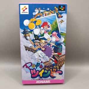 Pop N Twinbee Super Famicom SNES Game Boxed CIB NTSC-J Japanese  - Picture 1 of 6