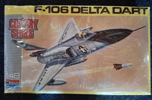 Monogram 148 Scale Century Series Convair F-106 Delta Dart Vntg (Open Box) #5828 - Picture 1 of 2