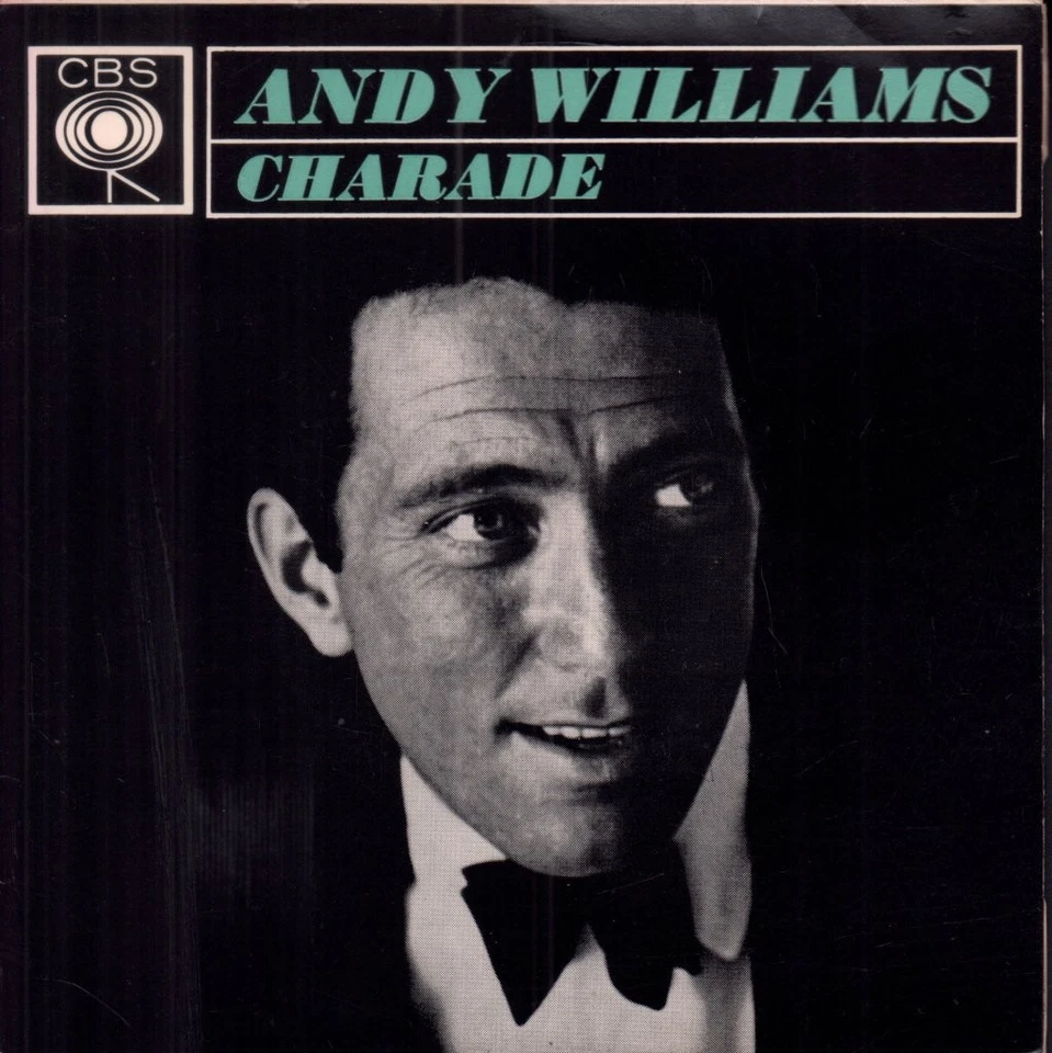 Andy Williams Charade 7" vinyl UK Cbs 1964 ep 4 prong label design in pic sleeve - Image 1 of 3