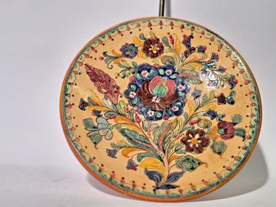 Wandteller-Obstteller Keramik 25cmØ Handbemalt - Bild 1 von 4