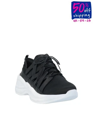 PVP €238 TOSCA BLU STUDIO Zapatillas US6.5 UK4 EU38 IT37 Cuero en contraste Foto 1 de 4