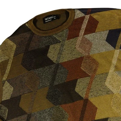 Suéter Titular St Croix Shop Vintage 3D Geométrico Años 90 Y2K Hecho en EE. UU. XL Foto 1 de 4