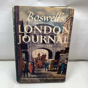 Boswell’s London Journal 1762-1763 1st Edition C1950 Yale University HCDJ. #045 - Picture 1 of 20