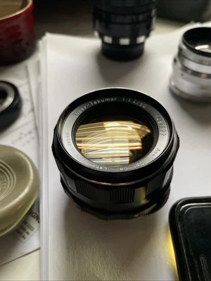 8 Element Rare Super Takumar 50mm F1.4 M42 Mount - image 1 of 4