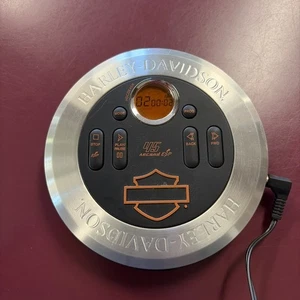 Harley-Davidson Delgados Portátil Reproductor de CD Auriculares Creed CD Funciona Como Está - Imagen 1 de 11