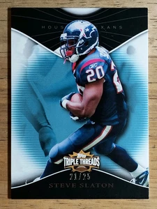 2009 Topps Triple Threads Sapphire #34 Steve Slaton - Picture 1 of 2