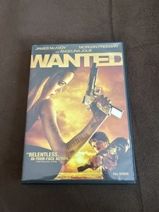 Wanted (DVD, 2008, Full Frame) Pre-Owned - Picture 1 of 3