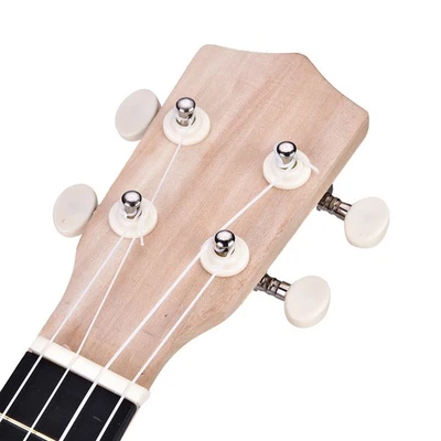 Basswood 21inch Ukulele DIY Kit 4 String Heart Shape Instrument Accessory - Image 1 of 4