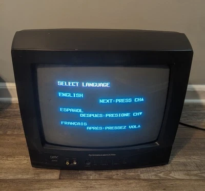 Durabrand 13" CRT Color Retro Gaming TV CR130DR8 No Remote TESTED WORKING - Image 1 of 4