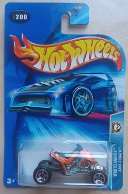 De colección Hot Wheels Wastelanders Sand Stinger 2004 ATV Diecast Naranja Nuevo Cardado Foto 1 de 2