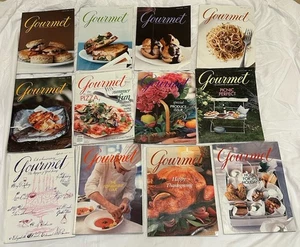 Gourmet Magazine Lot of 12 Issues 2005 January-May 2008 June-December 2001 - Picture 1 of 11