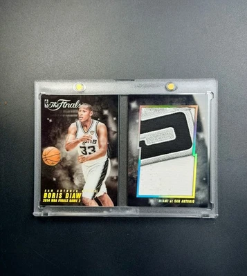 Parche folleto Panini Preferred Boris Diaw The Finals 2014-15 usado en el juego 25/08 Foto 1 de 2