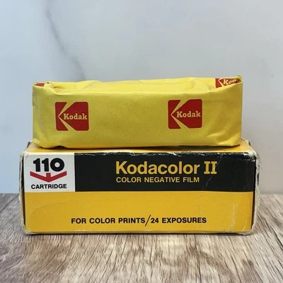 Kodak Kodacolor II C110-24 Color Print Film 24 Exposures 110 Cartridge Exp 1983 - Image 1 of 4