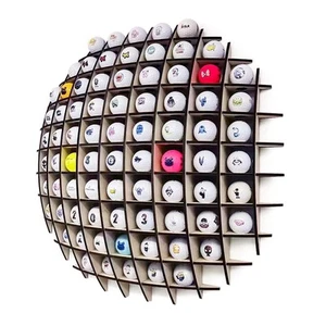 Golf Ball Display Case in The Shape of a Ball, Golf Ball Holder Will Hold up ... - Picture 1 of 9