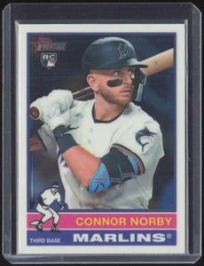 2025 Topps Heritage #136 Connor Norby Chrome Rookie - Picture 1 of 2