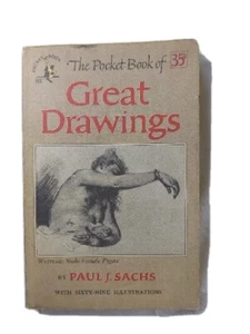 The Pocket Book of Great Drawings Paul J Sachs - 1951 - Picture 1 of 3