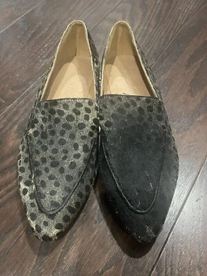 Mocasín Madewell Frances Skimmer Mujer Talla 8 Pintado Leopardo Pelo de becerro Sin cordones Foto 1 de 4