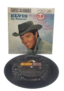 Elvis Presley Compact 33 Double RCA Victor Elvis By Request LPC-128 Vinyl Record - Foto 1 di 6