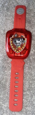 RELOJ DE APRENDIZAJE PAW PATROL VTECH MARSHALL ROJO ENVÍO GRATUITO N5 - Imagen 1 de 4