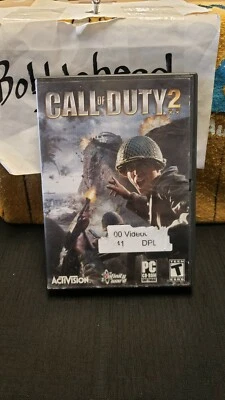 CALL OF DUTY 2 PC CD ROM VIDEO GAME MISSING DISC 1,2 HAS 3,4,5,6 - Image 1 of 4