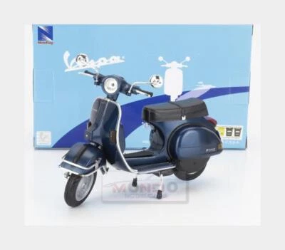 1:12 NEWRAY Piaggio Vespa P200E 1978 Blue Met NY42123S-BLMET Model - Image 1 of 2