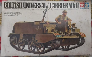 Tamiya 1/35 miniature series N.89 BRITISH UNIVERSAL CARRIER MkII - Foto 1 di 3