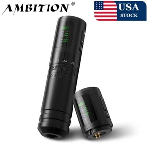 Ambition C1 Adjustable 7 Strokes 2.0-4.2mm Wireless Tattoo Machine Coreless Moto - Picture 1 of 8