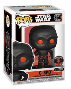 Funko POP! Star Wars: C-3PO [SF GIANTS] [schwarz] #360 - Bild 1 von 1