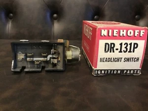 GENUINE NIEHOFF PRODUCTS -DR-131P HEADLIGHT SWITCH NOS - Picture 1 of 5