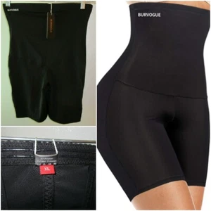 Shapewear w/ Tummy Control-Butt Lifter High Waisted Shaper Shorts XL 8-10 Black - Picture 1 of 7
