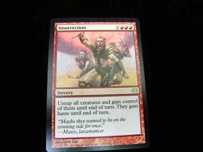 INSURRECTION-PLANECHASE EDITION-MAGIC THE GATHERING CARD. - Image 1 of 2