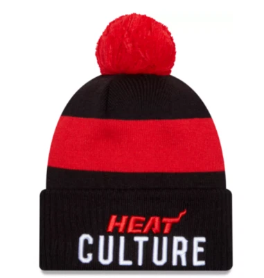 Adulto Unisex - NEW ERA NBA Miami Heat City Edition 23-24 Gorro Heat Foto 1 de 4