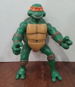 2002 Teenage Mutant Ninja Turtles Giant Michelangelo 12" Figure Used - Picture 1 of 7