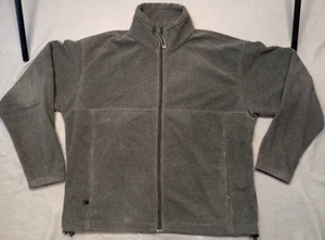 Chaqueta Columbia Hombre XL Gris Polar Cremallera Completa - Imagen 1 de 7