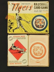 Rare Vintage 1964 Detroit Tigers ED-U-CARDS Baseball Card Game 51 Cards - Picture 1 of 6